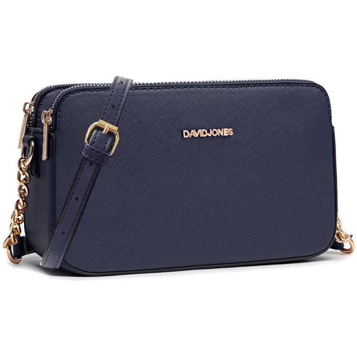 Sac Bandoulière Femme Mini - Bleu - Pochette Téléphone Multifonction - Neuf Avec étiquettes