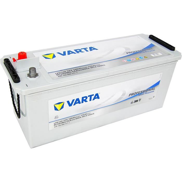 Batterie VARTA Professional Deep Cycle 140Ah/800A (LFD140)