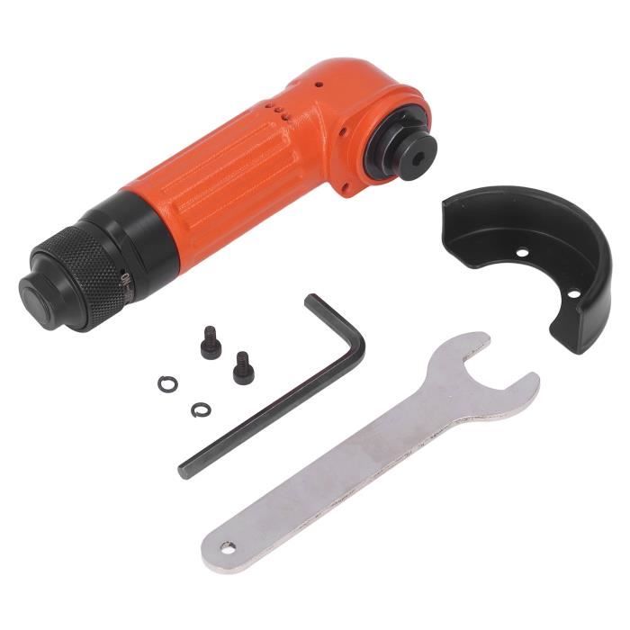 Kit Meuleuse D'Angle Pneumatique QWORK 1/4" - Ponceuse Droite Avec Accessoires