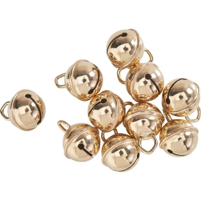 Lot De 50 Clochettes Décoratives Vintage Rouillées - Pour Décoration Noël, Sapin, Portes, Fenêtres - Style Rustique Et Ambiance Festive - 3