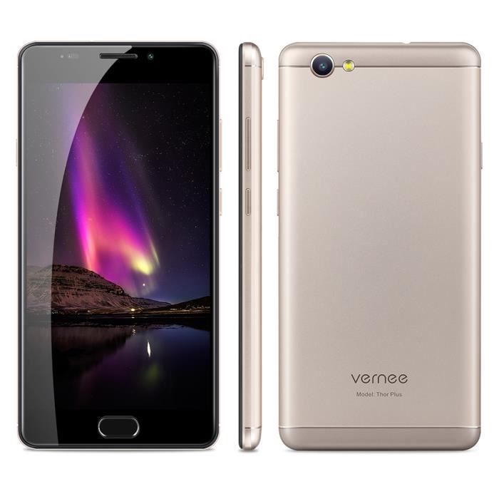 Vernee Thor Plus Mobile Téléphone Android 7.0 MT6753 Octacore