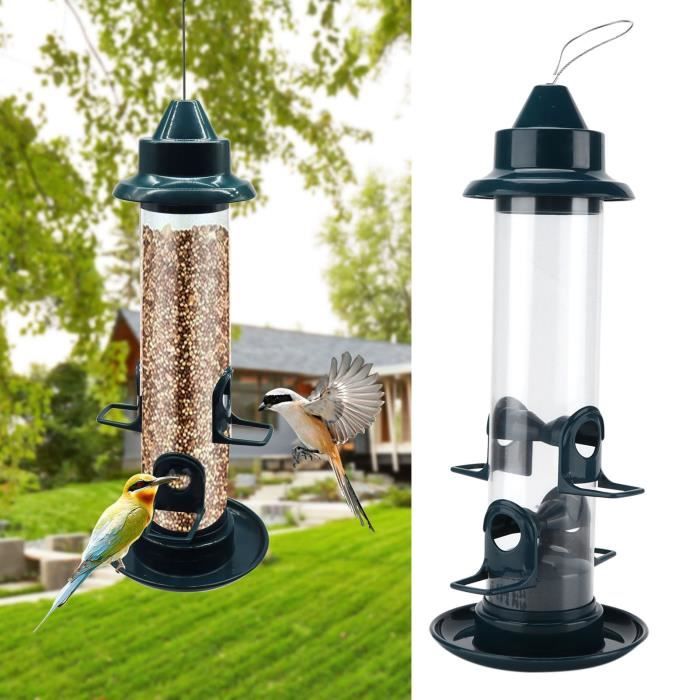 Comparer les prix de Mangeoire à oiseaux - VGEBY - Jardin Suspendu Automatique - Plastique Transparent - Extérieur