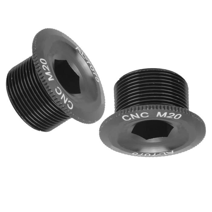 Kit De Boulons Pour Bras De Manivelle Vélo – Vis Pédalier Aluminium – M27/M17
