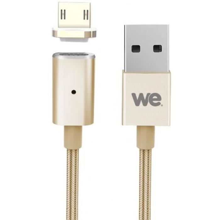 WE Câble USB / Micro USB Magnetique 1 20m