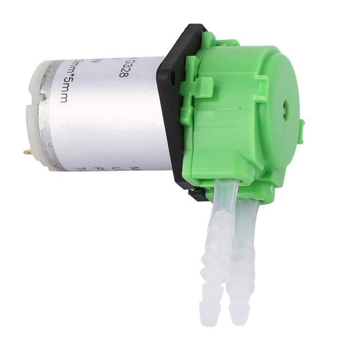 Pompe Péristaltique Mini 12V/24V NKP-DC - Pour Aquarium, Machine à Café, Labo, DIY - Débit Réglable