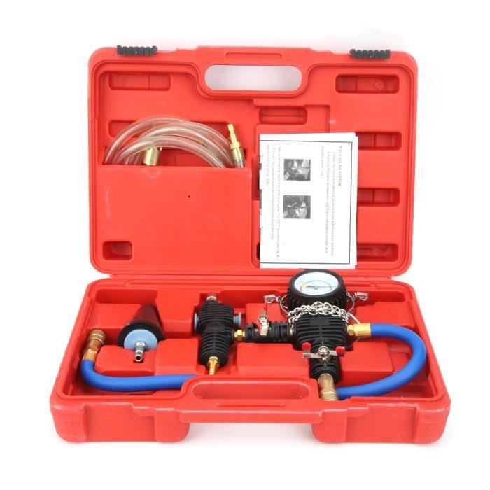 Système refroidissement sous vide kit recharge purge liquide sac transport voiture SUV-JIY