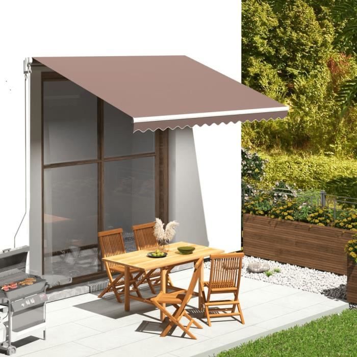 Tissu de Remplacement pour Auvent Extérieur, Couverture de Fenêtre