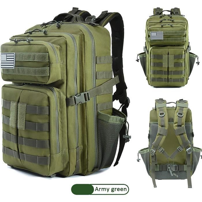 Sac à Dos Militaire Tactique 30L - Robuste & Polyvalent