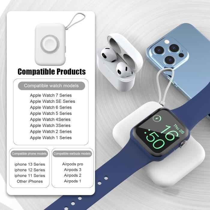 Chargeur Sans Fil Apple Watch et iPhone