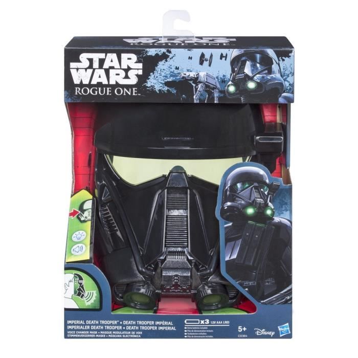 Hasbro Star Wars Rogue One Black Series Casque électronique Hasbro Star Wars Rogue One Black Series Casque électronique