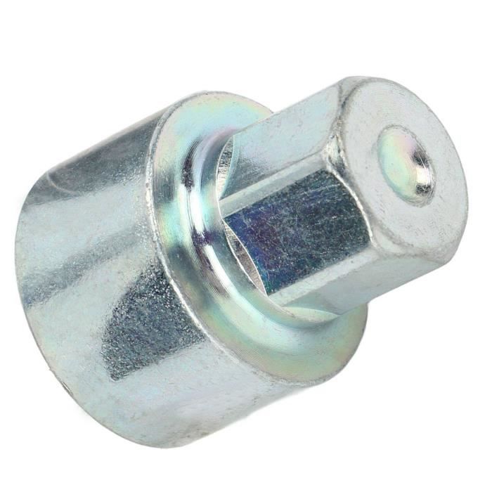 Porte-clés Décoratif En Forme D'écrou Cacahuète (Peanut) - Argenté, Métal, Marque H-Customs, Neuf