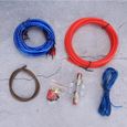minifinker Kit de câble d'amplificateur de puissance Voiture 10GA amplificateur de puissance caisson de basses auto cosses-2