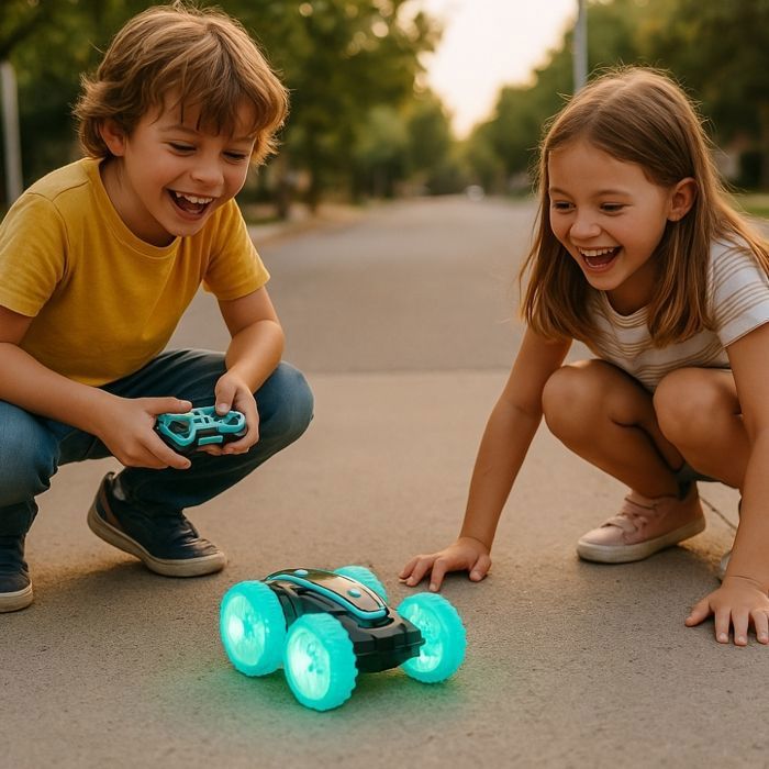 Voiture télécommandée pour enfants, robuste, rapide et sensible, pour