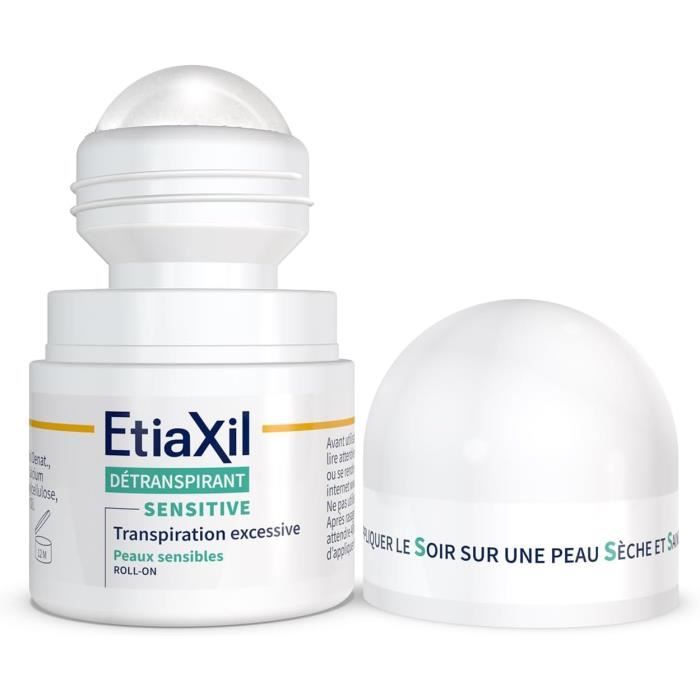 Etiaxil Détranspirant Pour Aisselles Peaux Sensibles - Traitement Anti-transpiration - 15 Ml - Neuf