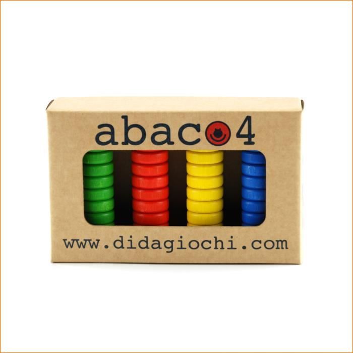 Boulier Enfant En Bois - 100 Perles Colorées - Apprentissage Mathématiques Dès 3 Ans