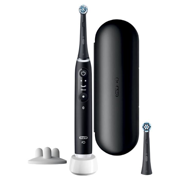 Brosse à Dents électrique Oral-B IO10 Noire - Avec 3 Brossettes - Neuf Sous Blister