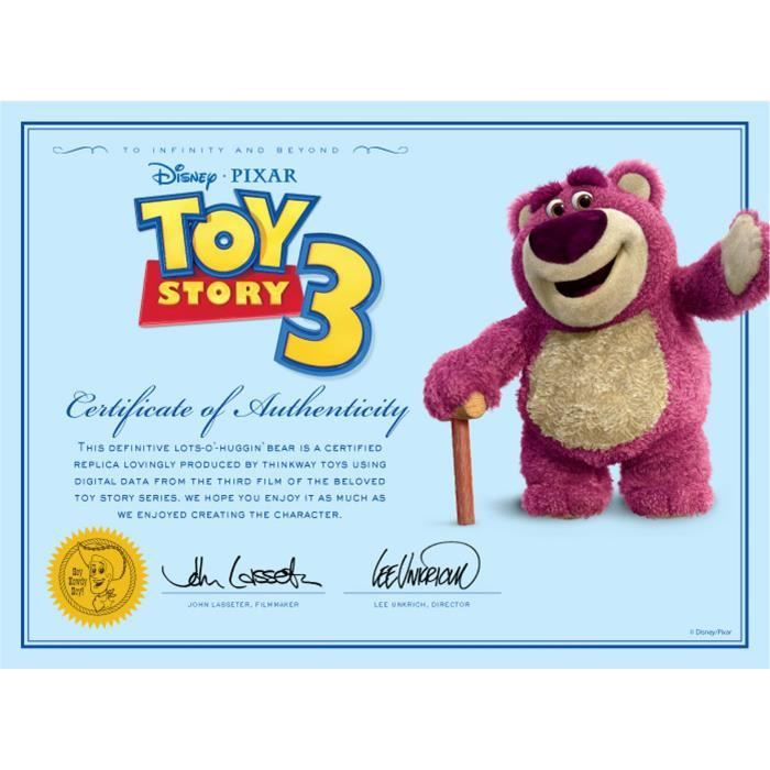 Peluche en peluche Toy Story - Lotso Huggin Bear 32cm.