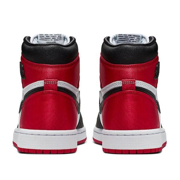 nike air jordan satin black toe