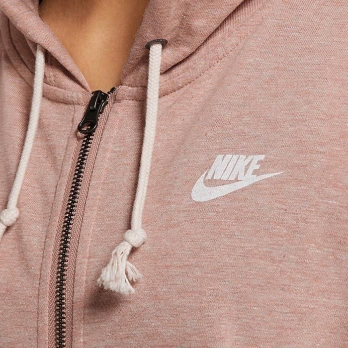 Veste sweat femme nike discount