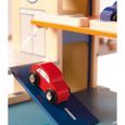 Parking garage en bois ROBA - Modèle avec ascenseur et station d'essence - Véhicule miniature-3