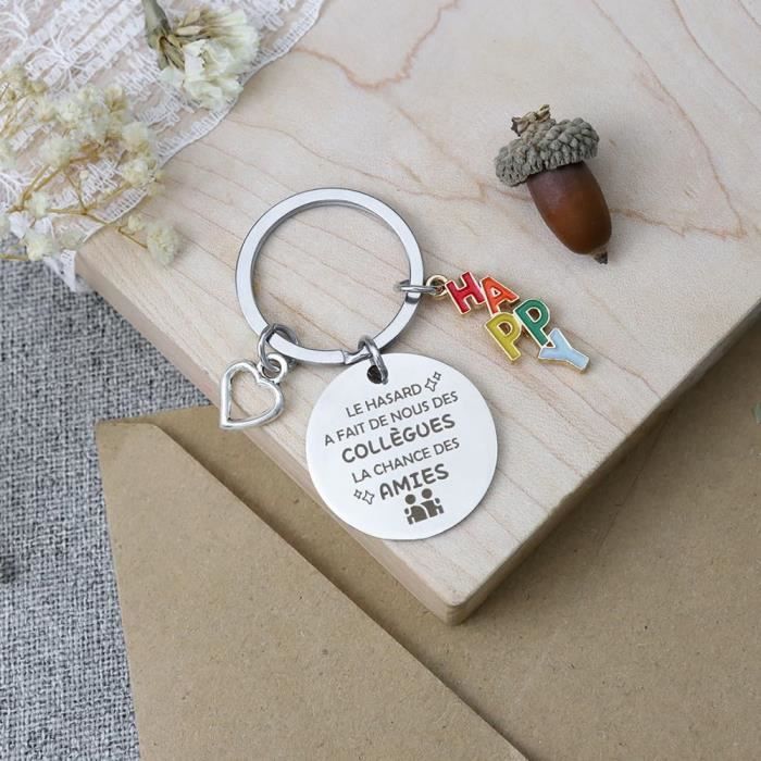 Fraise Poupée Tricotée Avec Message Positif Et Porte-Clés - Cadeau Réconfortant