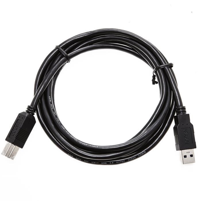 Extension câble USB de 3 pieds modèle USB3P – Ergoburo