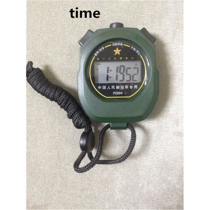 Rongweiwang Chronomètre Sport Écran Géant – Minuterie Électronique Pour Course, Arbitre, Entraîneur, Résistant à L’Eau