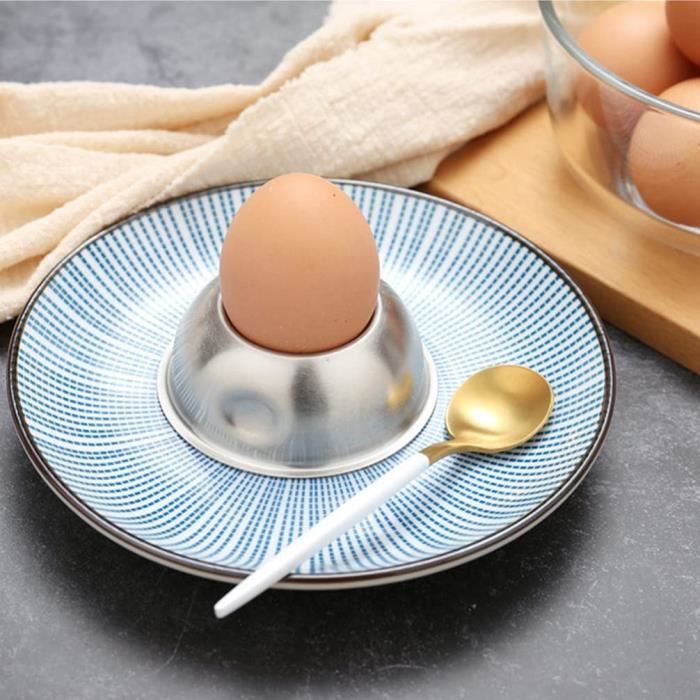 Support en acier inoxydable pour les œufs à la coque, ensemble d'outils de  cuisine, tasse britannique, moule T1 pour le petit déjeuner à la vapeur -  AliExpress