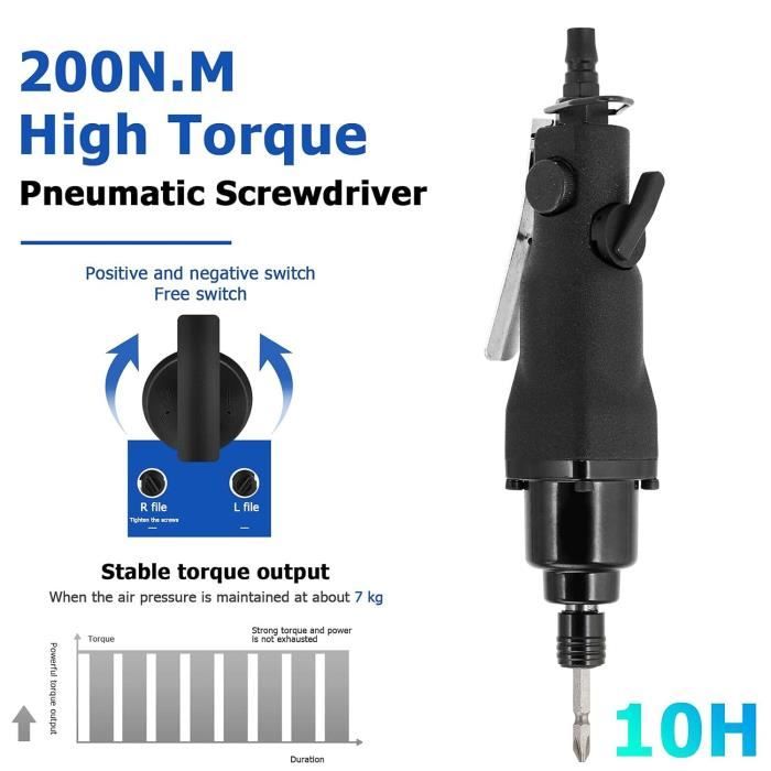 Tournevis pneumatique à frapper - FDIT - KP-8041 - Vitesse réglable