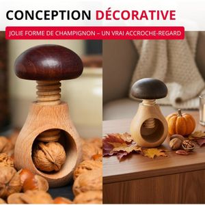 Casse-Noisette Professionnel En Acier Inoxydable - Avec Poinçon Pour Noix, Pécan, Amandes