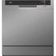Lave-vaisselle compact NEI NDW8S-3802FS, A+, argent-0