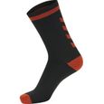 Chaussettes HUMMEL Elite Indoor Sock Low - Noir et Rouge-0