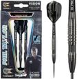 22/ g 24/ g Cible Phil Taylor Power 8zero Corps Titane Noir 80/% Fl/échettes en tungst/ène