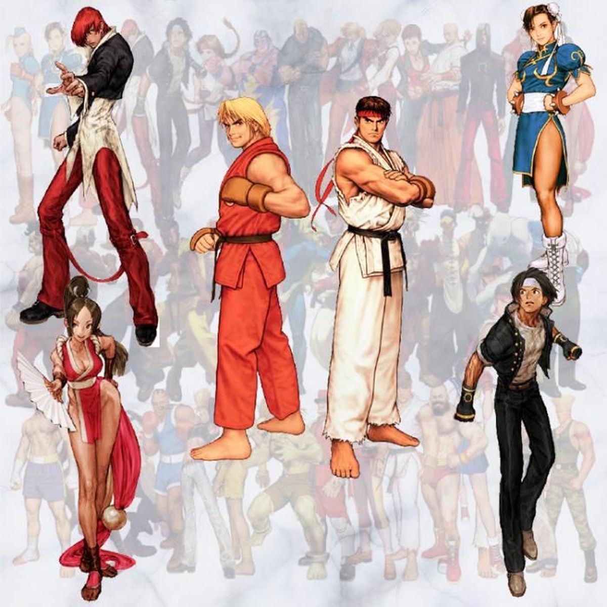 Sticker Decoration Murale Salon Chambre Des Enfants Street Fighter Vs Kof D089 Achat Vente Stickers Cdiscount