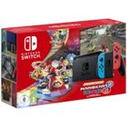 Console Nintendo Switch • Bleu Néon & Rouge Néon + Mario Kart 8 Deluxe (Code)