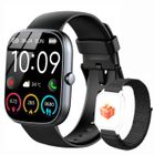 BLACKVIEW Montre Connectée Homme Femme pour Samsung,iPhone,Android,1.85" Smartwatch avec Appel Bluetooth,Sommeil,Podometre,Calories,IP68,Noir