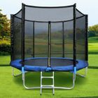 ORYXEARTH Trampoline hydrofuge Ø 183 cm 6FT Enfants et Adultes Avec Filet de sécurité Echelle Couverture de Protection Jeux d'Extérieur