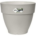 ELHO Pot De Fleurs Rond VIBIA - Plastique Réservoir - Ø40 - Blanc