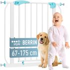 Barrière de sécurité IB STYLE BERRIN 140-150 cm Blanc-turquoise sans perçage et auto-close