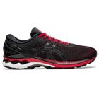 Chaussures de running ASICS Gel-Kayano 27 - Rouge vif/noir - Homme - Drop 10 mm - Usage régulier