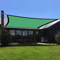 Filet D'Ombrage,Toile d'ombrage de Serres Coupe-Ventpour La Couverture Plein air/Jardin/Serre/Pergola/Patio Lawn ((200cm*200cm)vert)