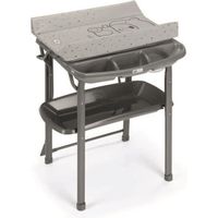 CAM - Table à Langer Extensible Aqua Spa Teddy Gris châssis gris