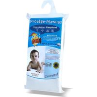 Protège Matelas Bébé 60x120 cm - Housse Imperméable et Respirante en Coton - Certifié Œko-Tex® - Choupinet
