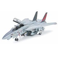 Maquette avion - TAMIYA - Grumman F-14A Tomcat Black Knights - Plastique - Pour enfant - Modèle 15 ans