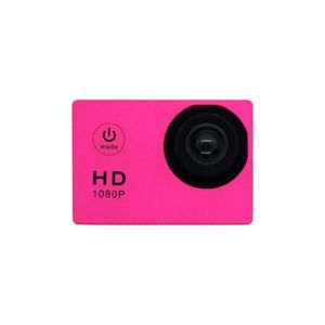 CAMÉRA SPORT rouge-Caméra étanche 1080P 32 go pour Gopro, camés