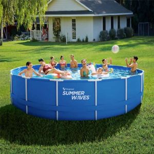 Intex INTEX Piscinette Acidulée Carrée 122 x 30 x 122 cm Pour Enfants Triple épaisseur 