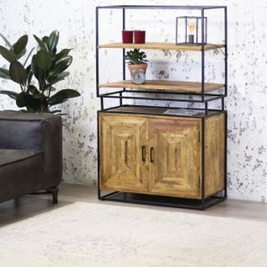 Armoire Bois Metal Achat Vente Pas Cher
