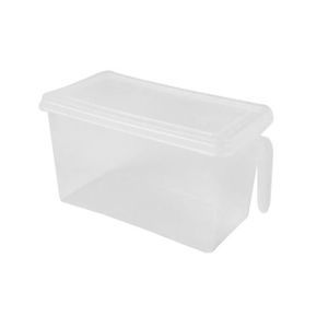 Boîte de rangement plastique pour réfrigérateur 2.6L - Longueur 31cm -  Hauteur 9cm - Largeur 15.5cm
