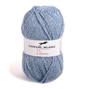LAINE TRICOT - PELOTE Laines Cheval Blanc - DIANE fil à tricoter 50g - 1