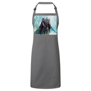 TABLIER DE CUISINE Tablier Cuisine Premium Gris World Of Warcraft Roi Liche Arthas Jeux Vidéo